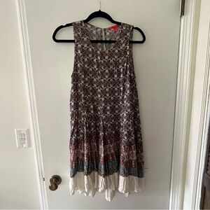 Chelsea & Violet Boho floral midi women’s dress size medium flowy casual summer